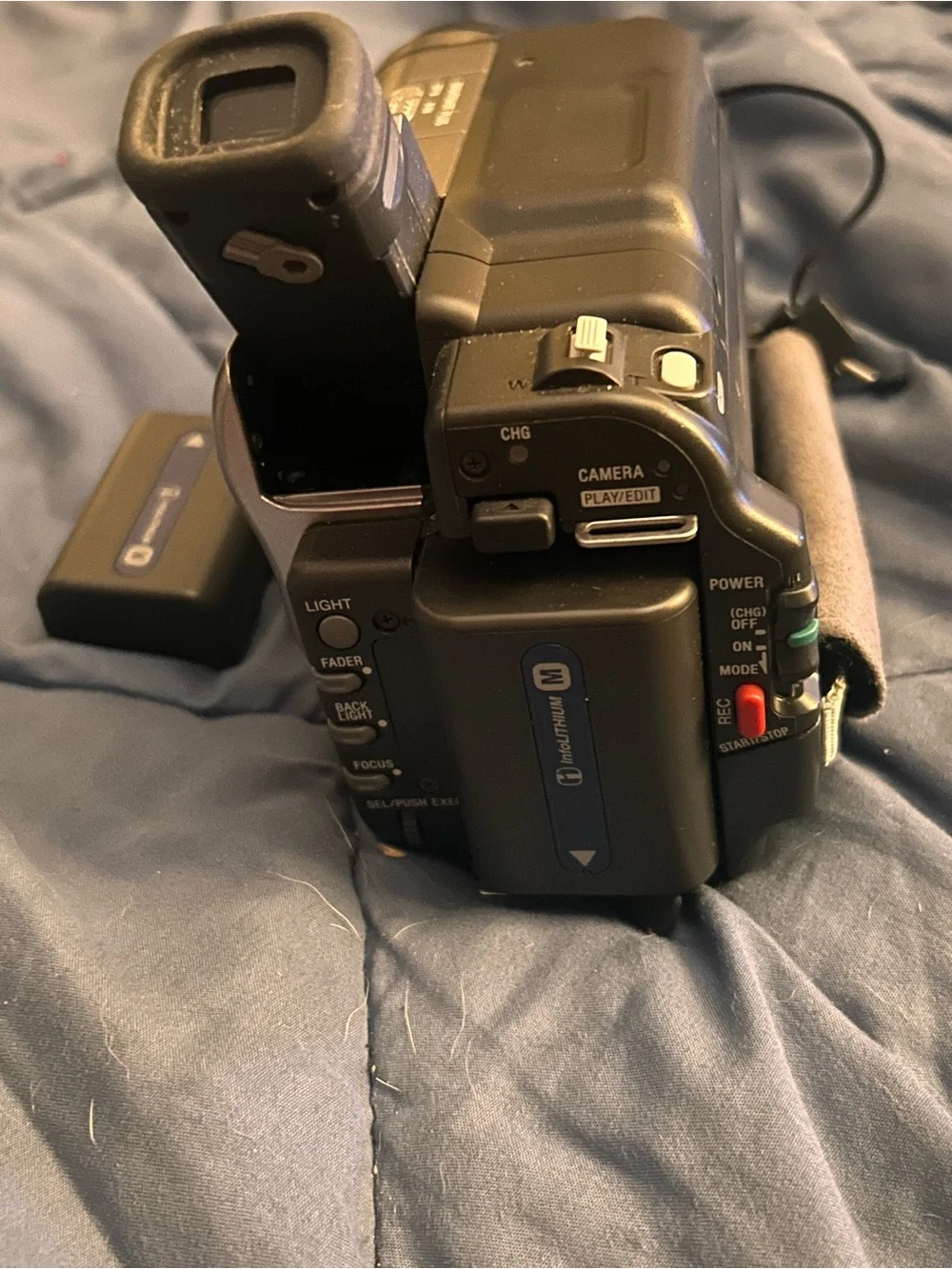 Sony Hi8 Camcorder with Black Hi8/TDK Tapes